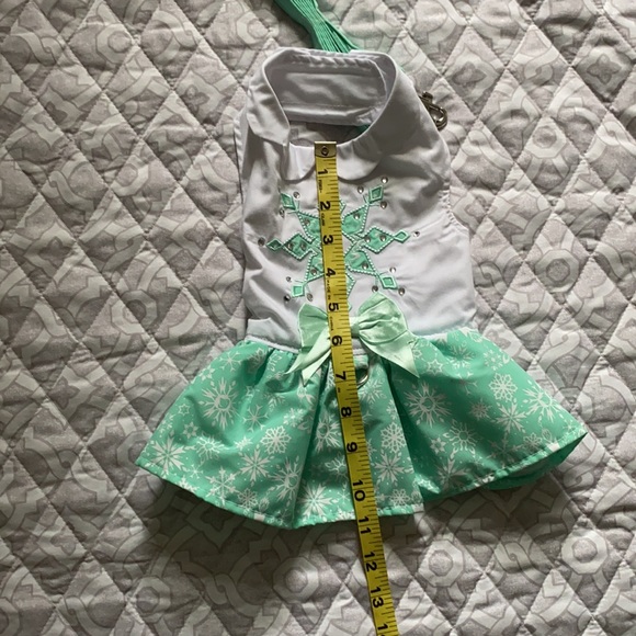 NWOT - Doggie Design - Turquoise Dress - Picture 12 of 13